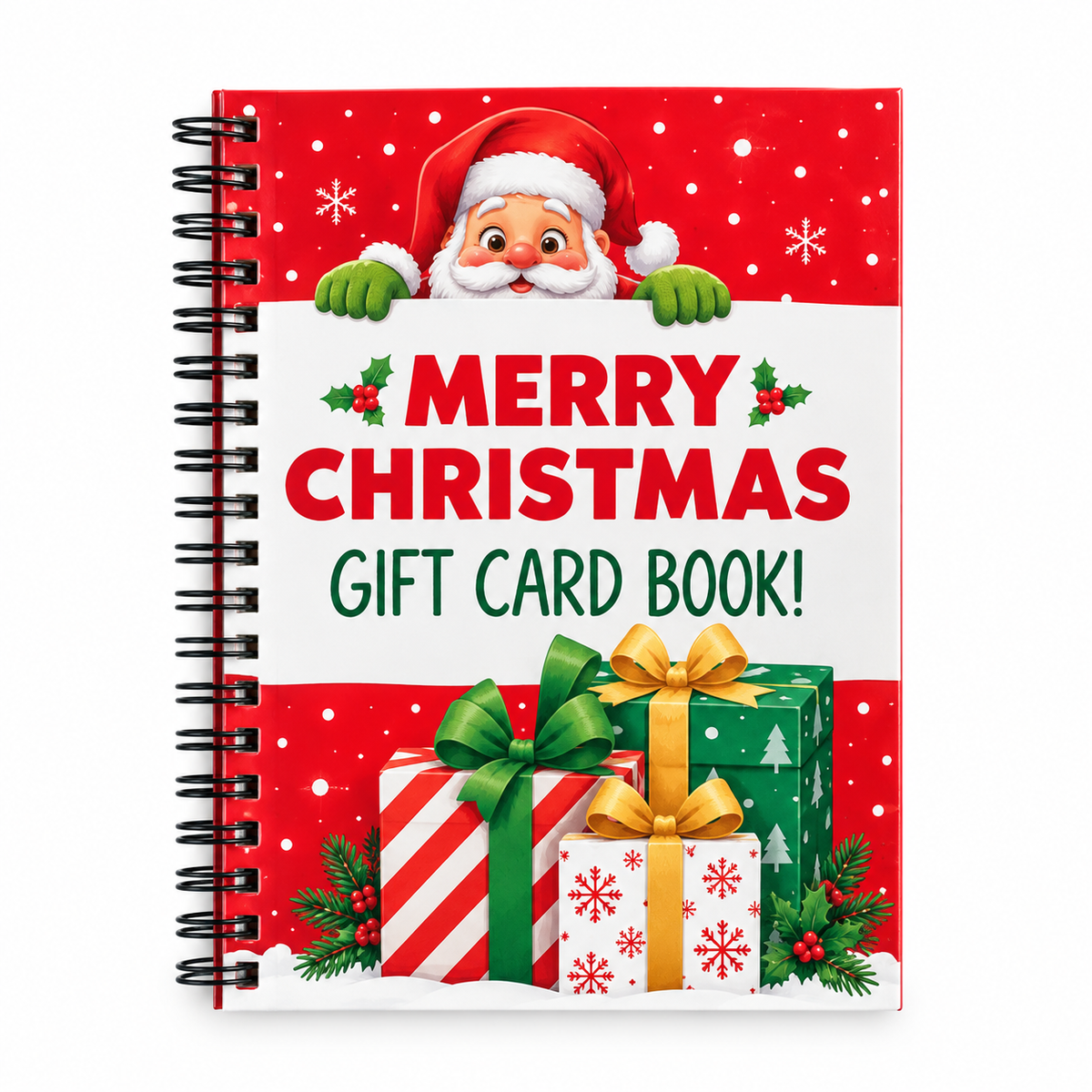 A Little Book of Christmas Surprises – Gift Card, Cash & Note Keepsake Book
