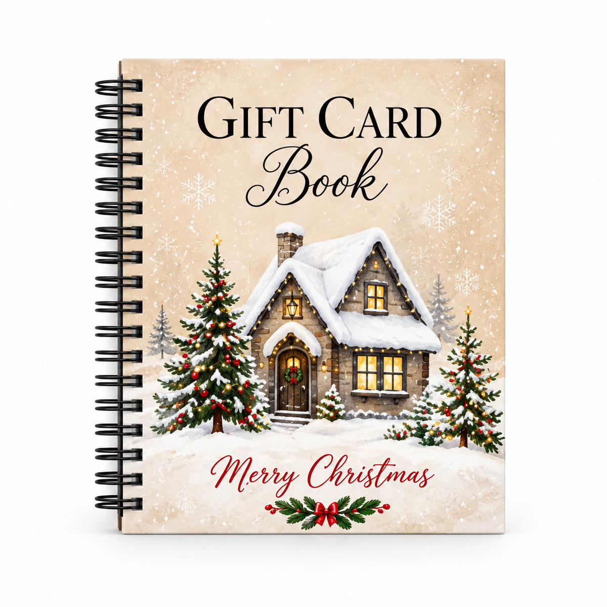 A Little Book of Christmas Surprises – Gift Card, Cash & Note Keepsake Book