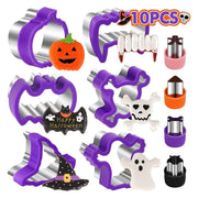 Halloween Cookie Cutter Set – Spooky Baking Shapes for Family Fun