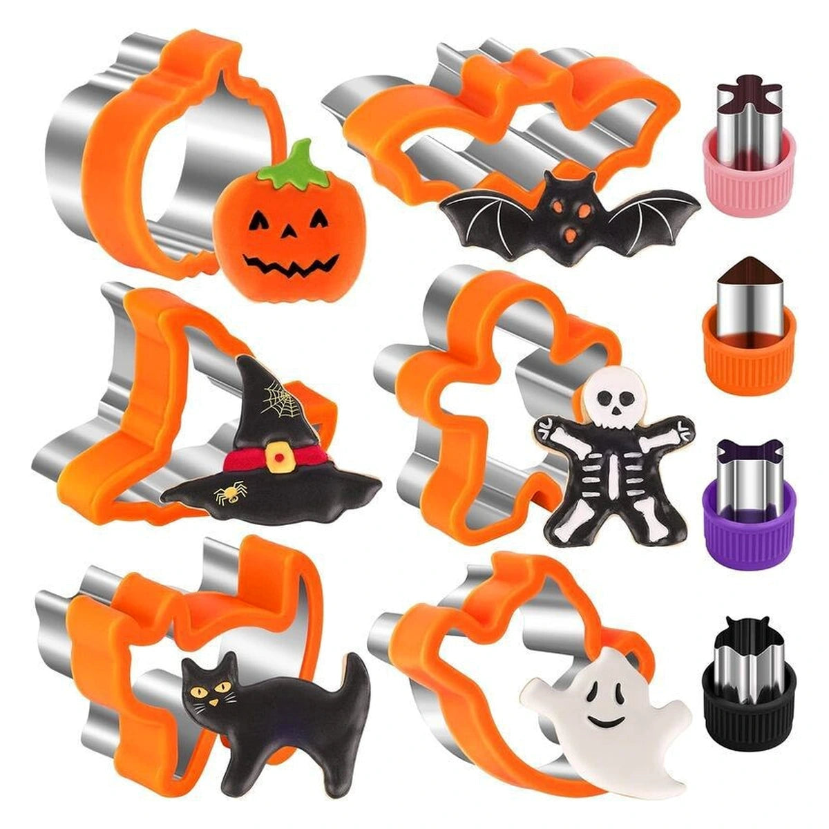 Halloween Cookie Cutter Set – Spooky Baking Shapes for Family Fun