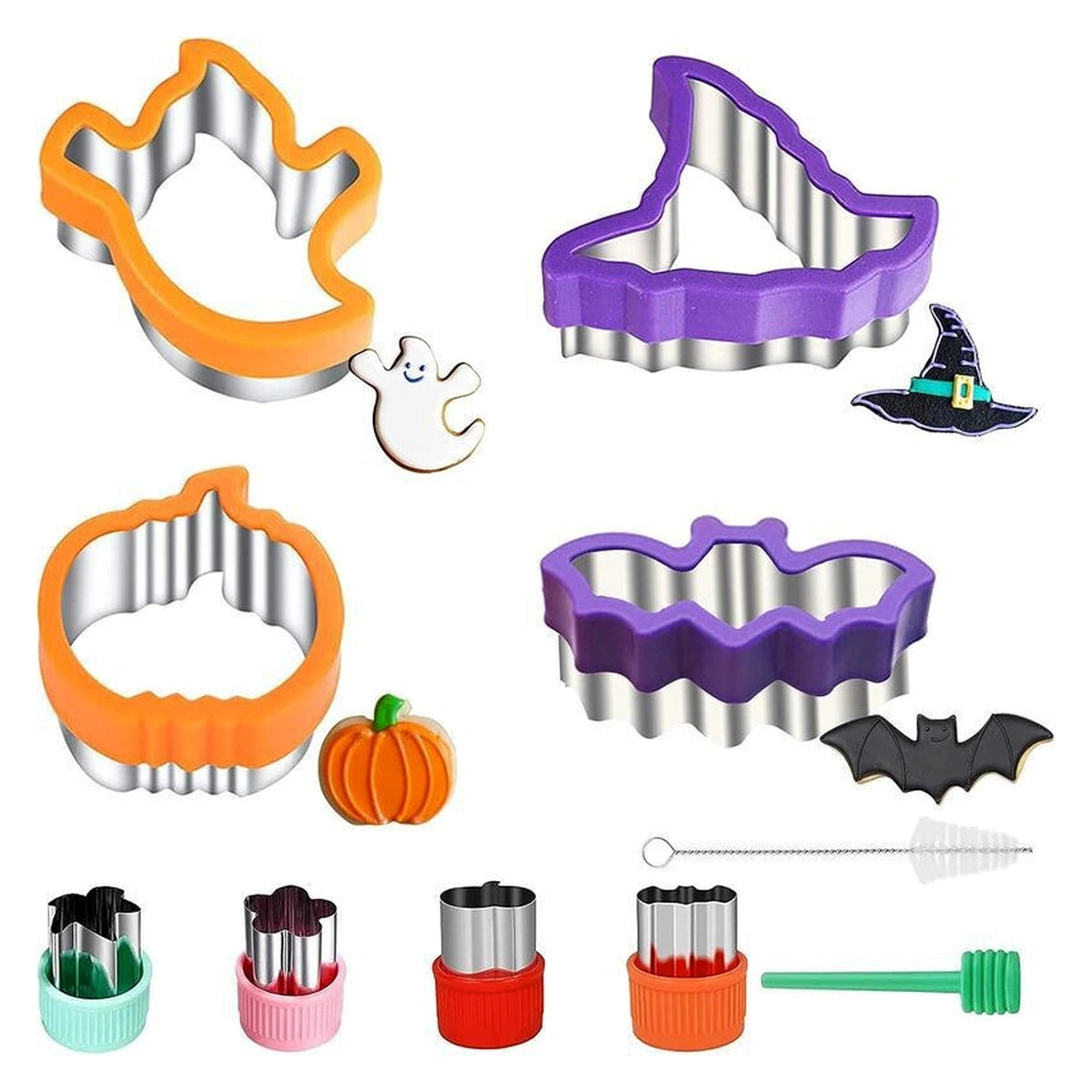 Halloween Cookie Cutter Set – Spooky Baking Shapes for Family Fun