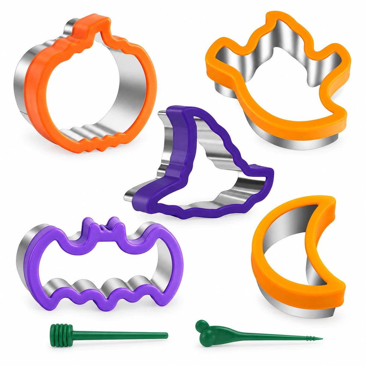 Halloween Cookie Cutter Set – Spooky Baking Shapes for Family Fun
