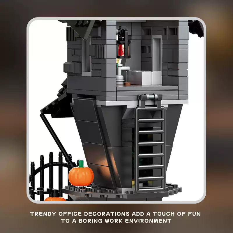 Halloween Haunted House Building Block Set