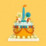 Durian Fairy Cake Building Block Set