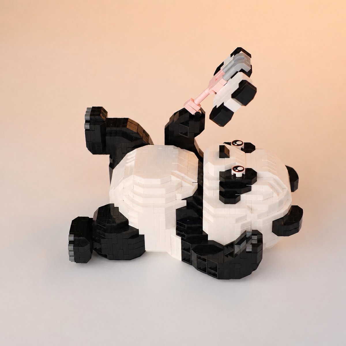 Adorable kit de blocs de construction DIY Panda