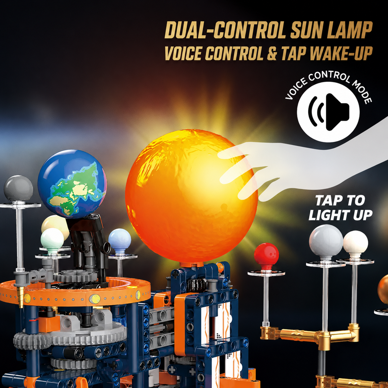Breaking Dawn Solar System Orrery Building Block Set