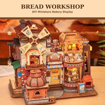 DIY Bread Workshop Miniature House Kit