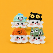 Halloween Ghost DIY Crochet Kit with Video Tutorials
