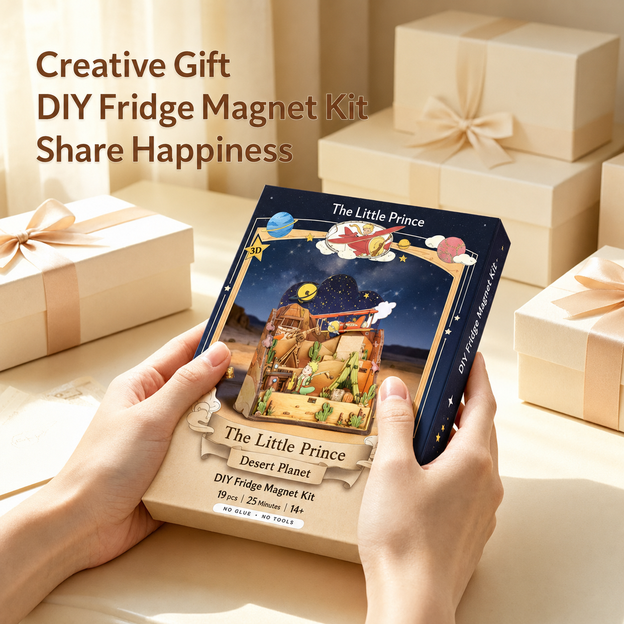 The Little Prince DIY 3D Fridge Magnet Kit