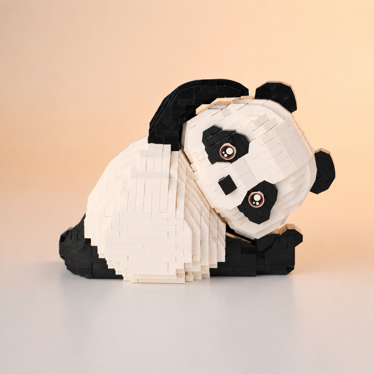 Adorable kit de blocs de construction DIY Panda
