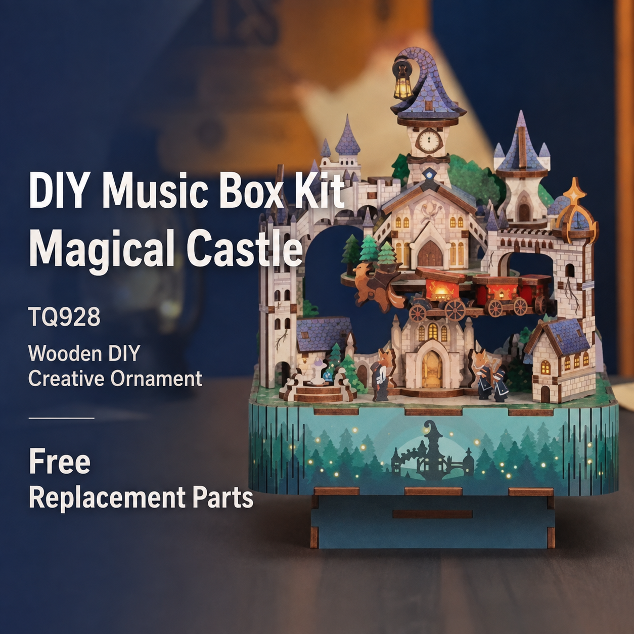 Magical Castle DIY Music Box Kit