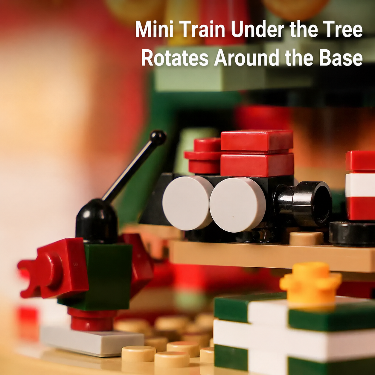 Christmas Tree Music Box Building Block Set