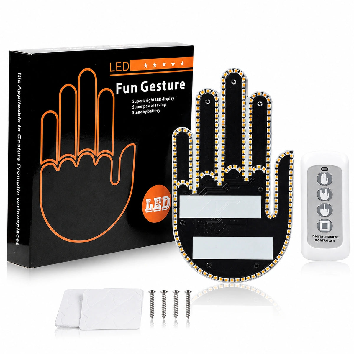 LED Remote Control Gesture Light