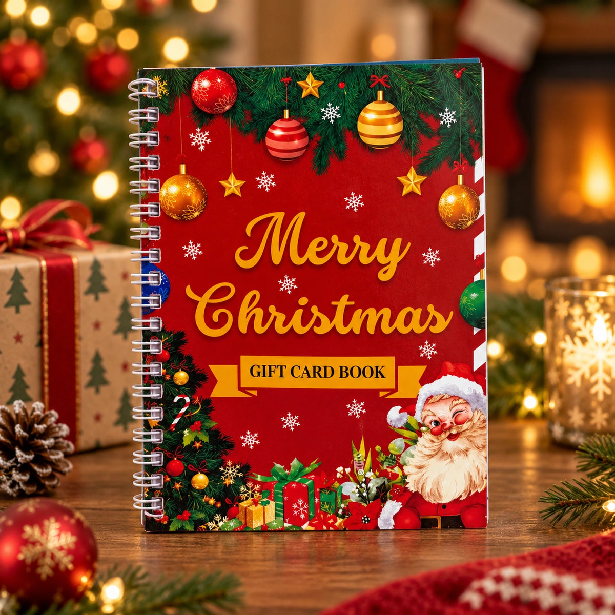 A Little Book of Christmas Surprises – Gift Card, Cash & Note Keepsake Book