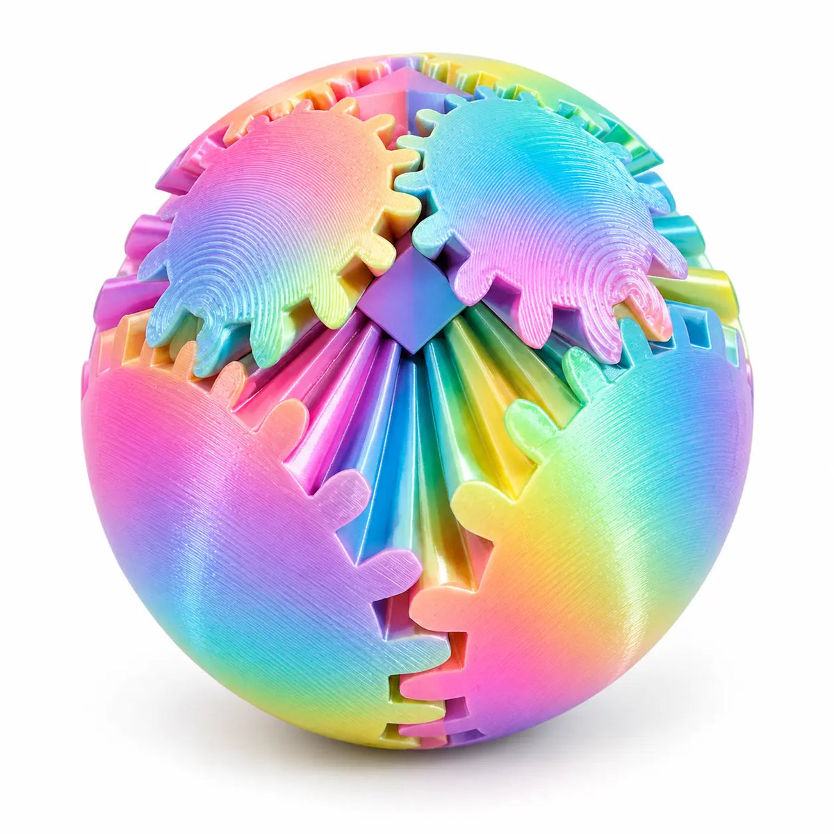 The Little Ball You Won’t Want to Put Down – 3D Transforming Gear Fidget Toy